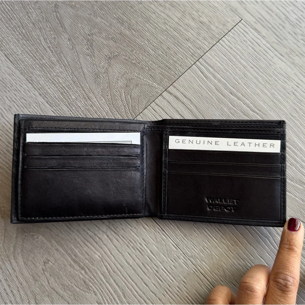Wallet Depot Genuine Leather Wallet